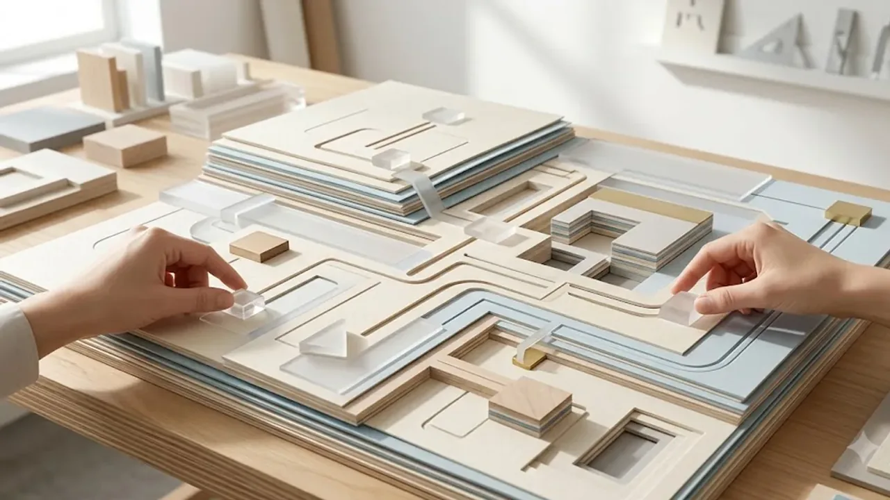 A bright architectural model shows agent traces as inspectable paths between sources, models, tools and human approvals
