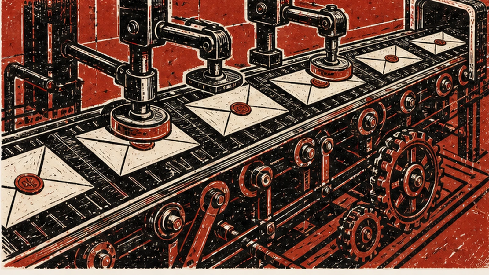 Guarded GitHub workflow connecting a Markdown instruction, isolated agent run, and reviewed pull request