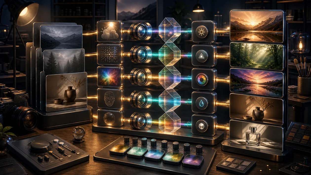 Illustration zu Luminar: Foto-Workflow verbessert Licht, Farbe, Klarheit und Bildwirkung