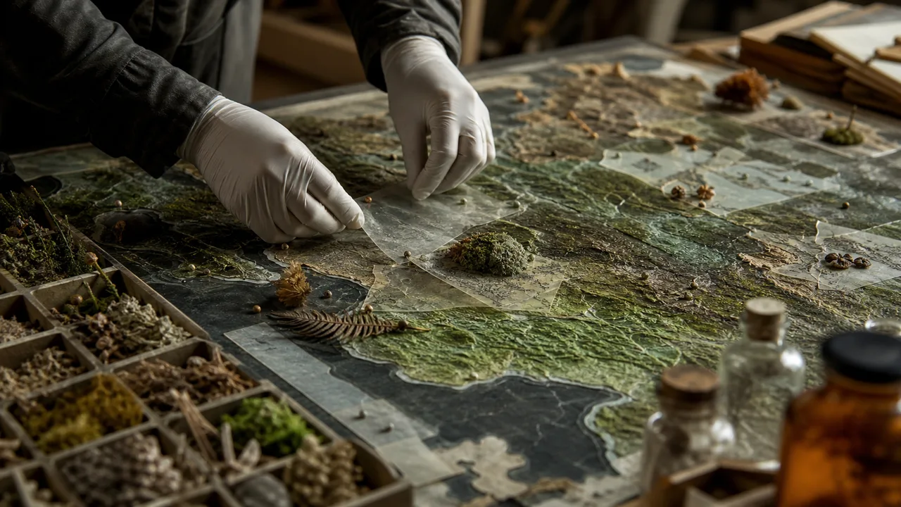 A cartographer assembling an atlas of data collections