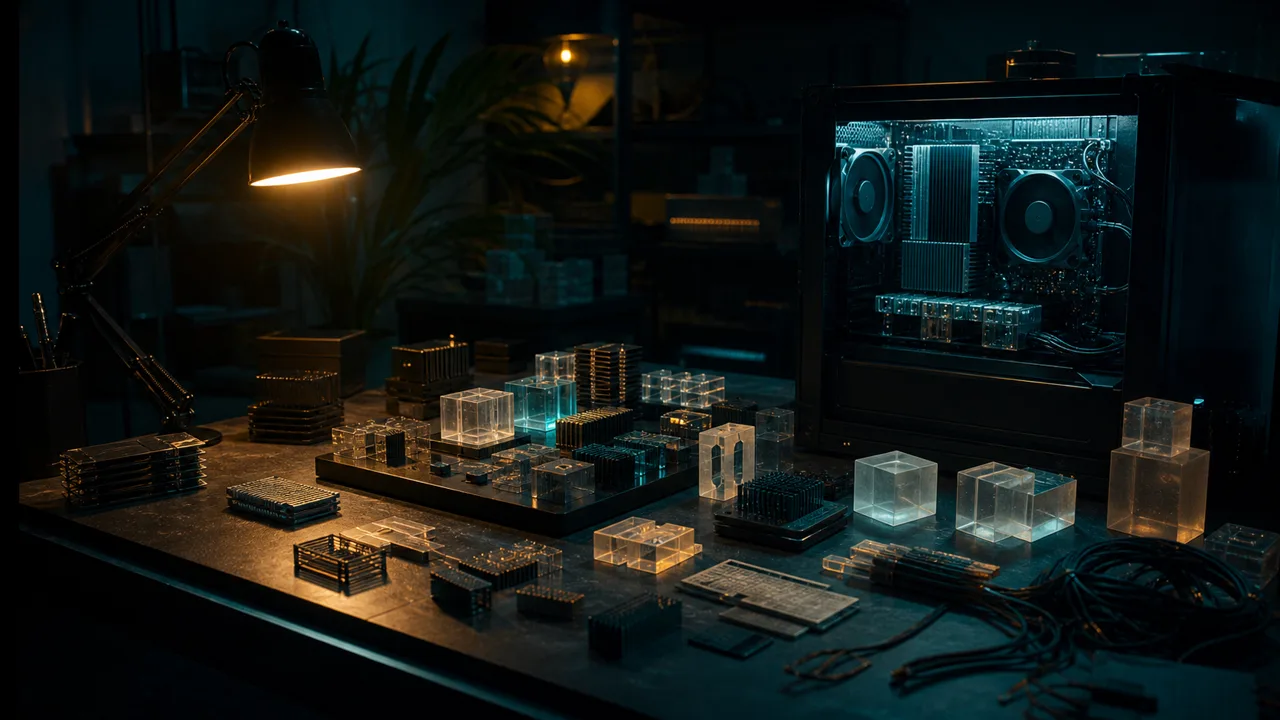 A local lab with modular model components