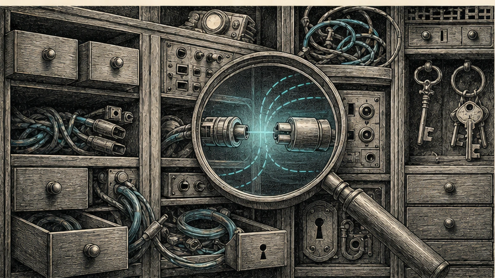 Illustration for MCP Inspector: a local test bench compares MCP tools, resources, and prompts across several transports