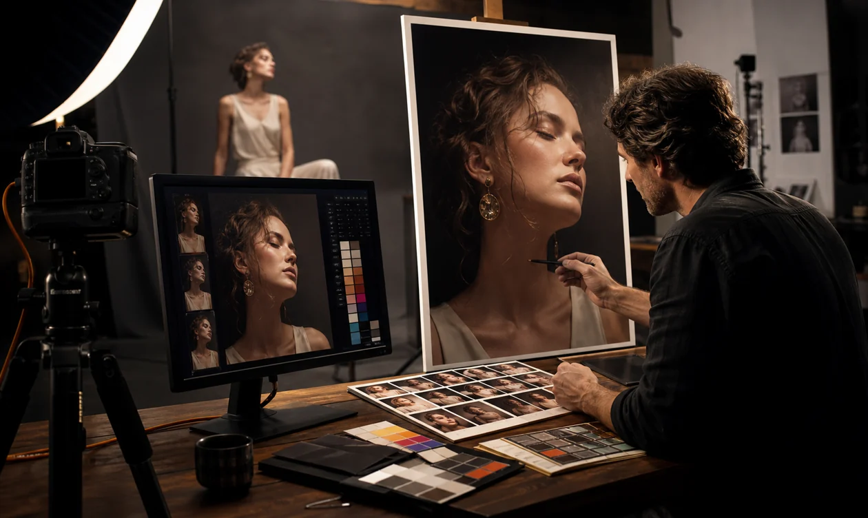 Illustration zu Capture One: Fotografieteam verfeinert RAW-Aufnahmen mit Farb- und Auswahlworkflow